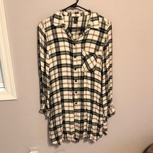 Shirt dress / long cardigan